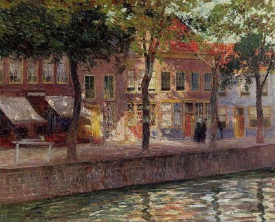 Kanaal in Zeeland door Emile Claus